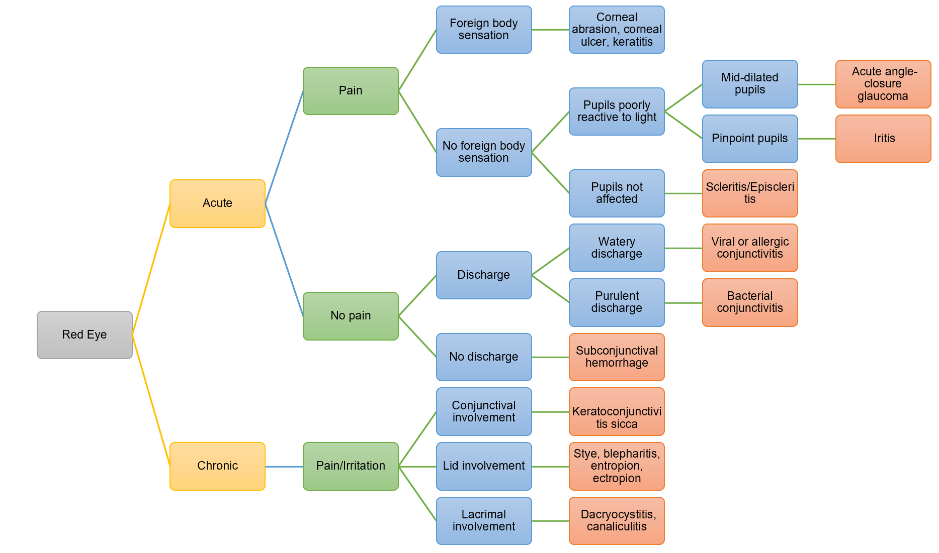 View of Approach to: Red eye | McGill Journal of Medicine