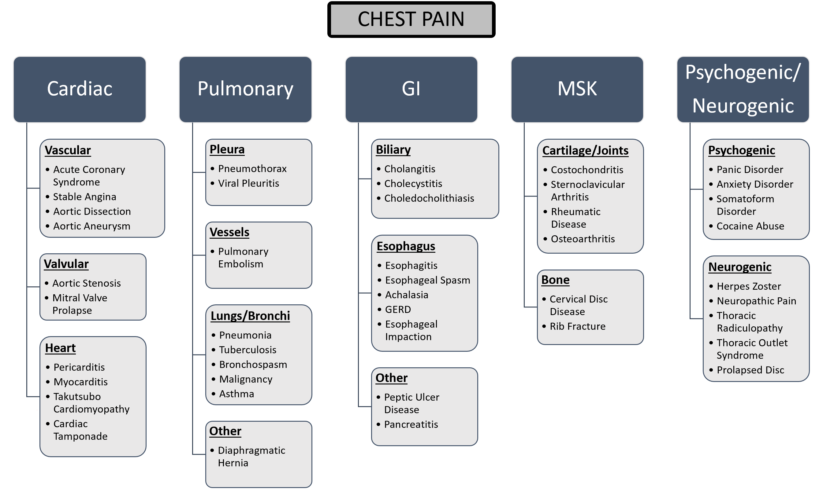 How To Diagnose Chest Pain » Rivermap